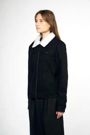 Prive Alliance Women's Composite Denim Jacket