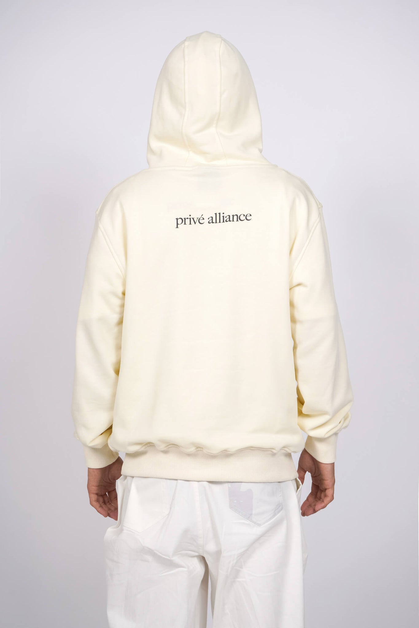 Privé Alliance Men's See You Again Hoodie - Light Yellow