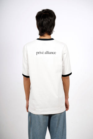 Privé Alliance Men's Splatter Ringer T-shirt