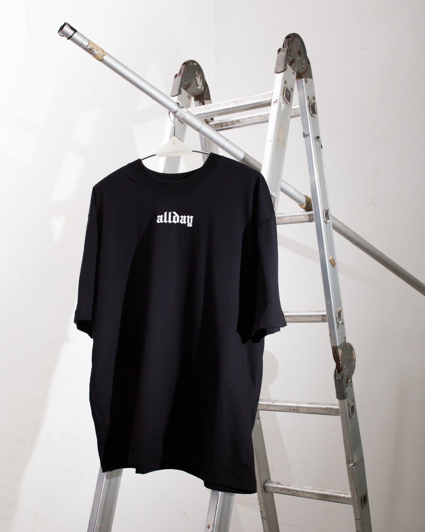 All Day Industries  BLUR T-shirt - BLACK