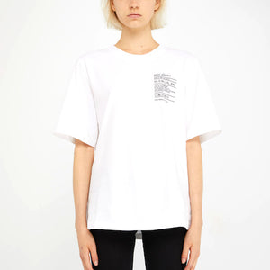 Privé Alliance Women's Inclusive Label T-shirt White