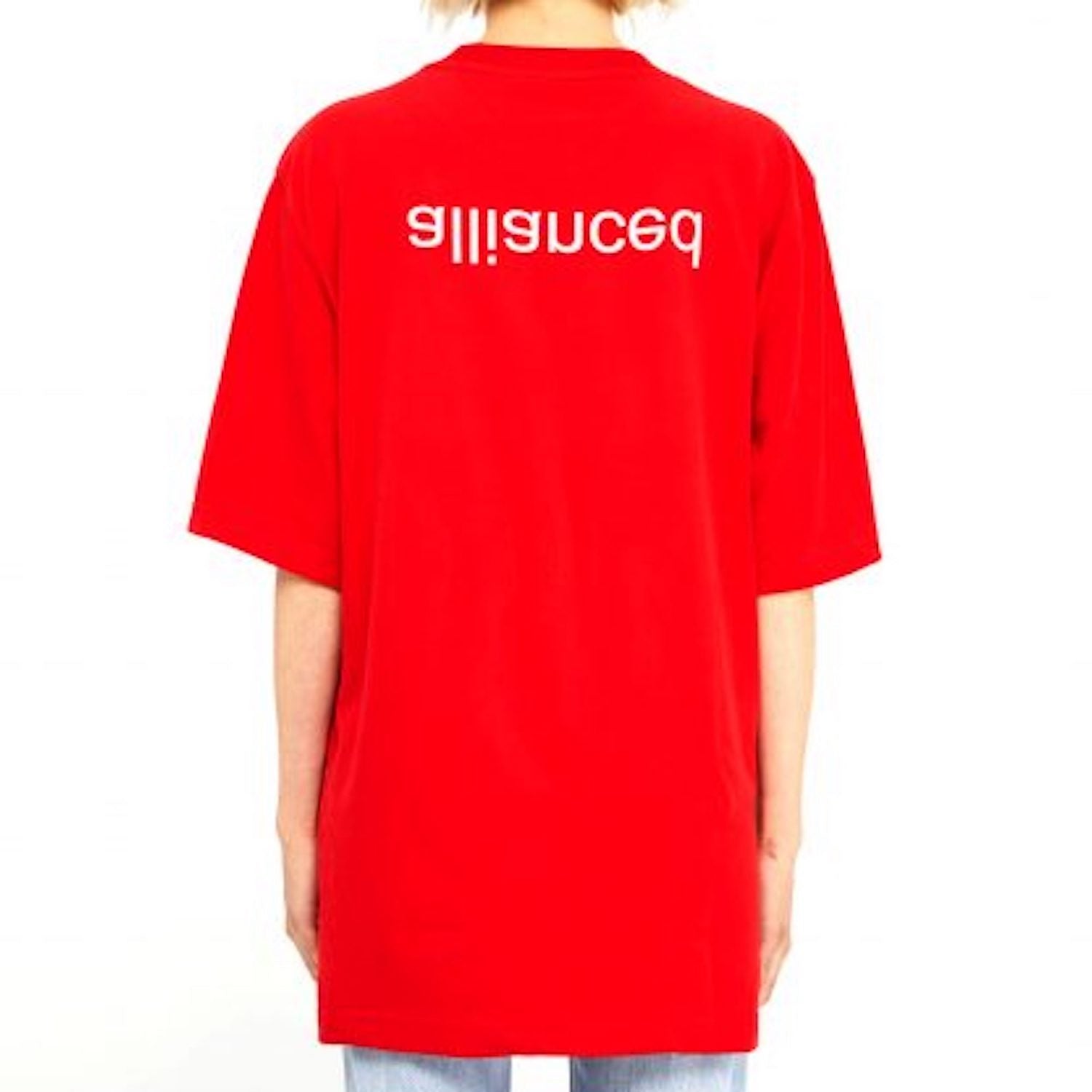 Privé Alliance Women's Mirrored Allianced T-shirt Red