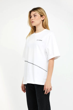Privé Alliance Women's Crossover T-shirt White